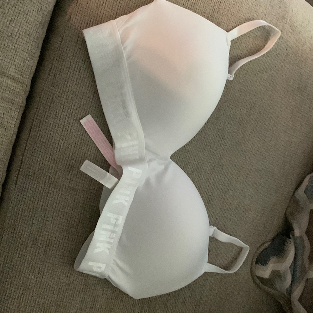 This is a Pink bra